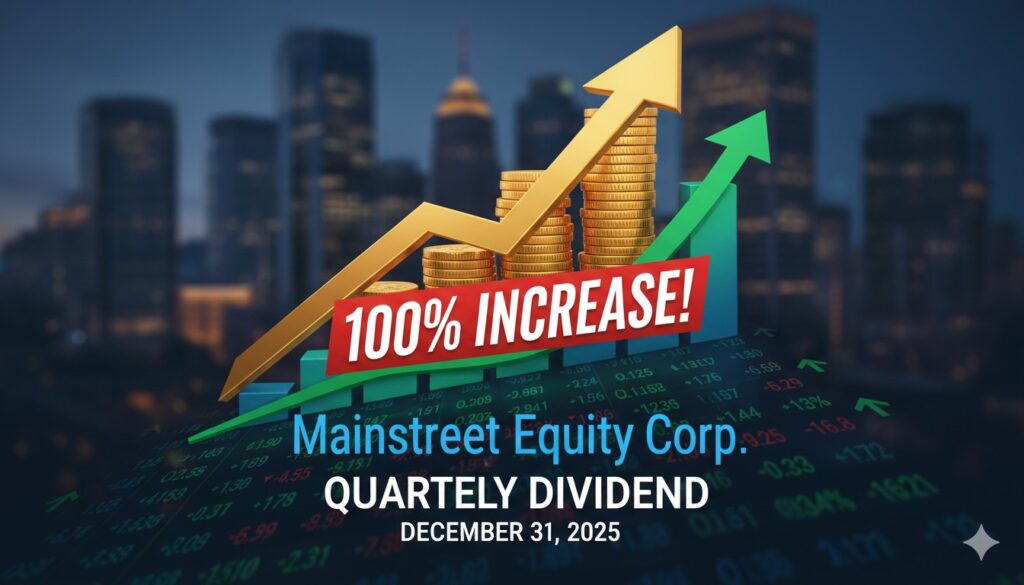 Mainstreet Equity Corp. building exterior with corporate signage