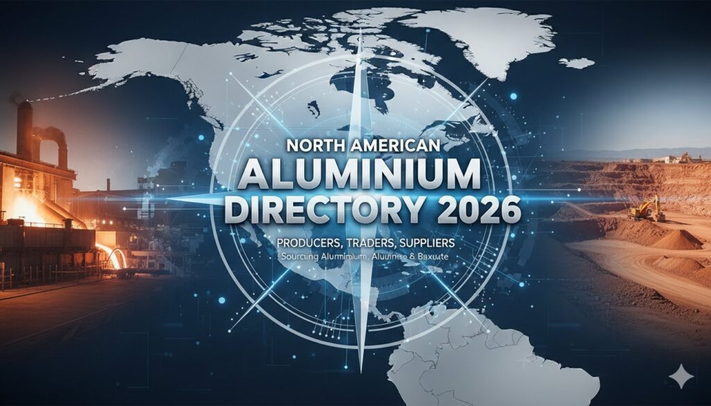 Overview of North American aluminum production facilities, smelters, and supply chain network in 2026